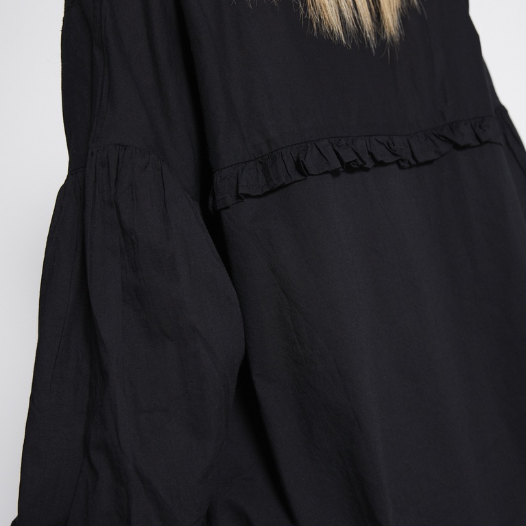 Balloon sleeve blouse "Flora" Black